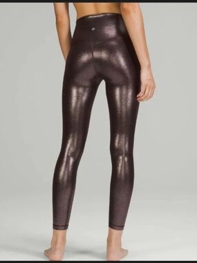 NWT Lululemon Wunder Train No Line HR Tight 25" Oxford Size 14